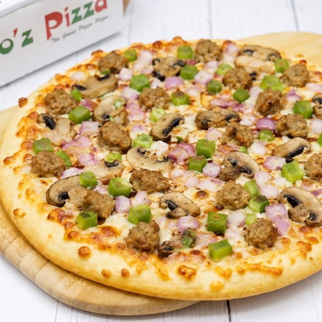 12" Fantastic Four Pizza.