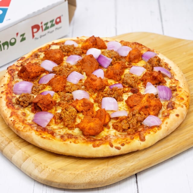 9" Mixed Grill Pizza.