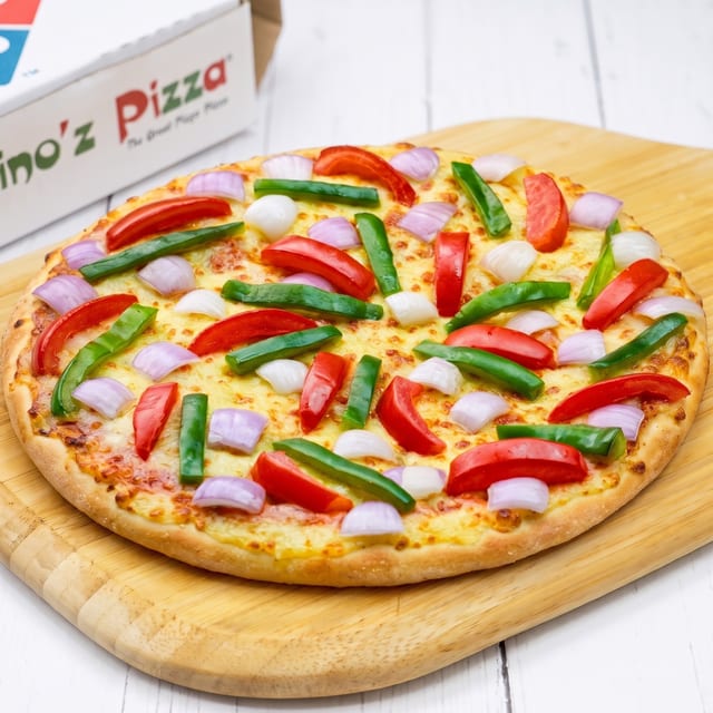9" Garden Special Pizza.