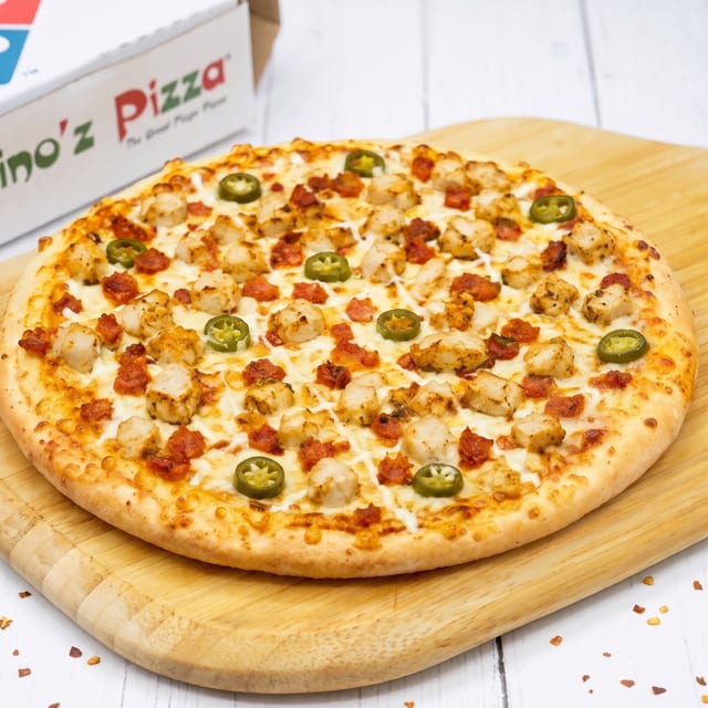 9" Hot ChickenBacon Ranch Pizza.