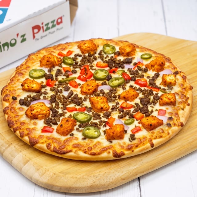 9" Ultimate Meat Pizza.