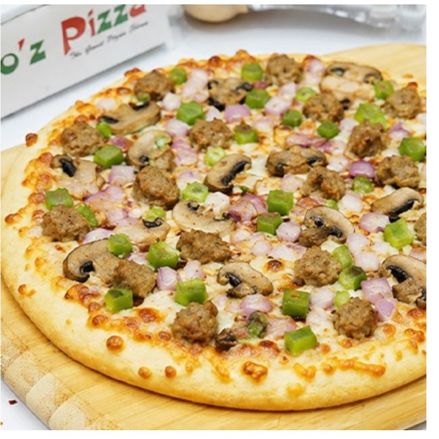 12" Fantastic Four Pizza.