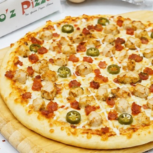 18" Hot CBR Pizza.