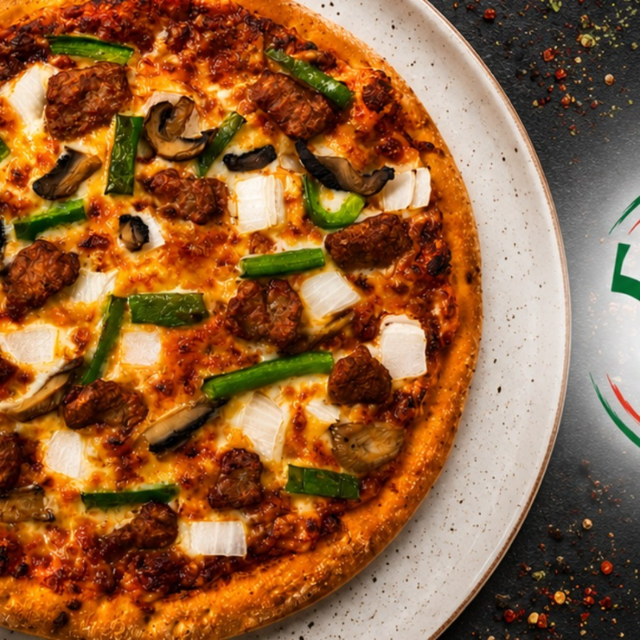 9" Fantastic 4 Pizza.