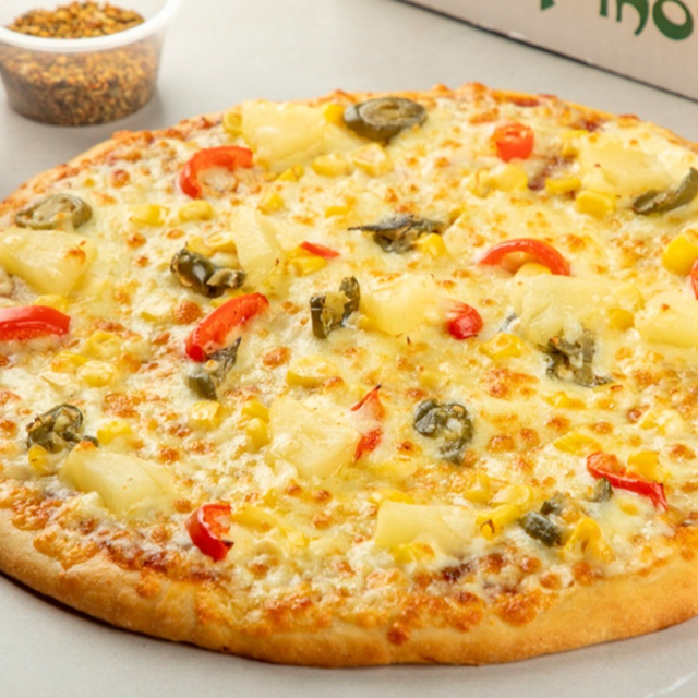 9" Sweet Heat Pizza.