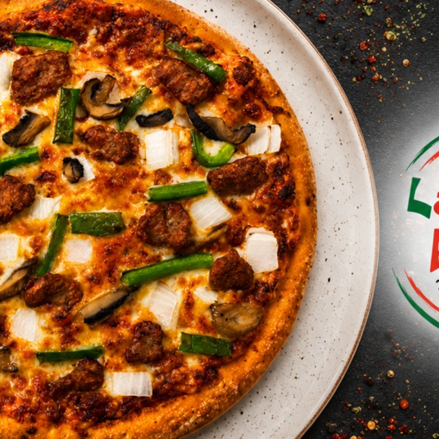 12" Fantastic 4 Pizza.