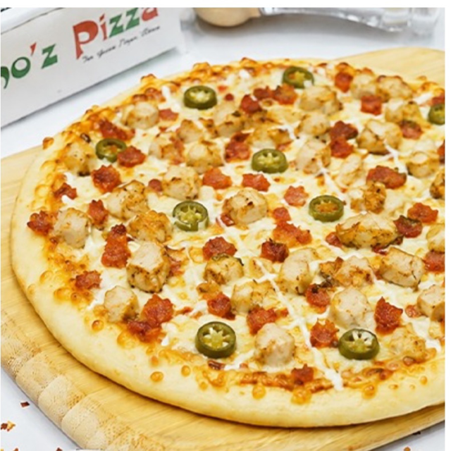 12" Hot CBR Pizza.