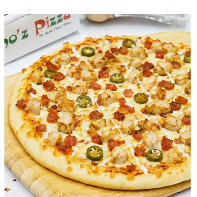 15" Hot CBR Pizza.