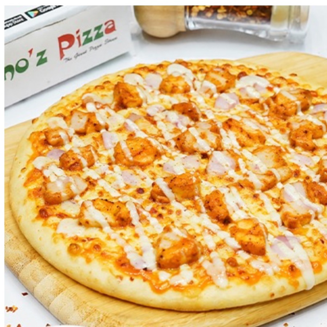 12" Buffalo Chicken Pizza.