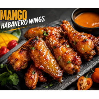 Mango Habanero Wings (15)