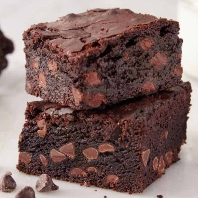Chocolate Chip Brownie.
