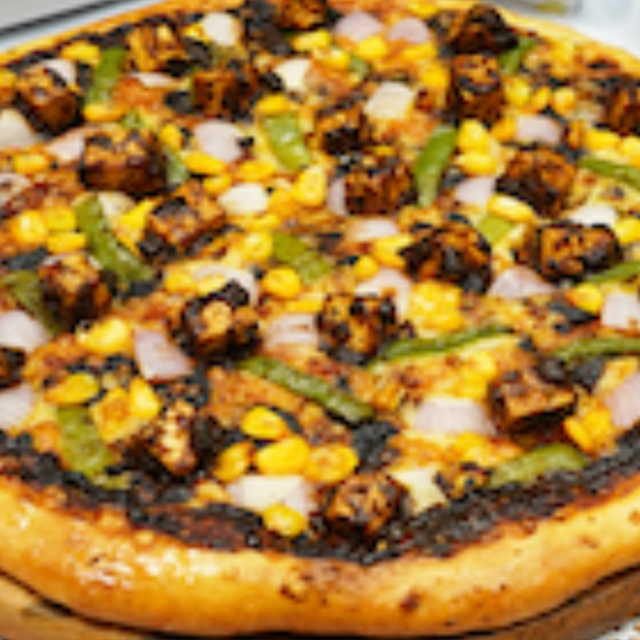 15" Jamaican Jerk Veg Pizza.