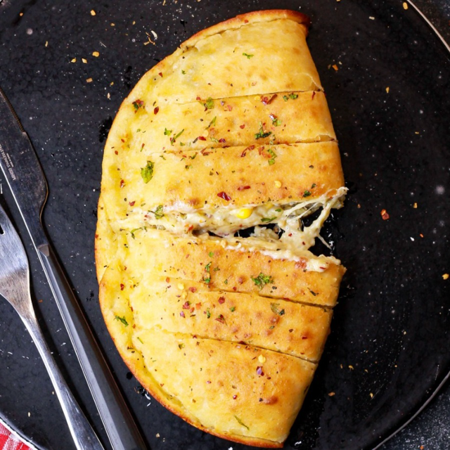 Stuffed GB Paneer Tikka.