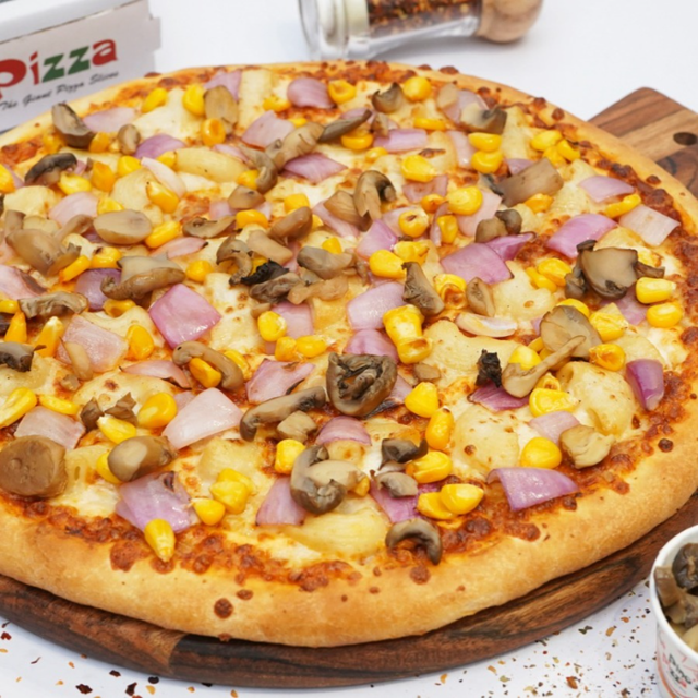 9" Cheese Lover Pizza.