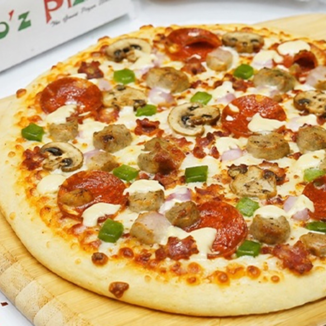 9" Xtreme Meat Pizza.