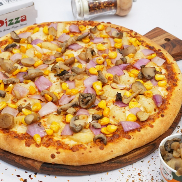 18" Cheese Lover Pizza.