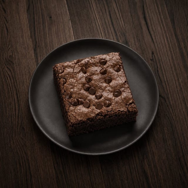Choco Chip Brownie.